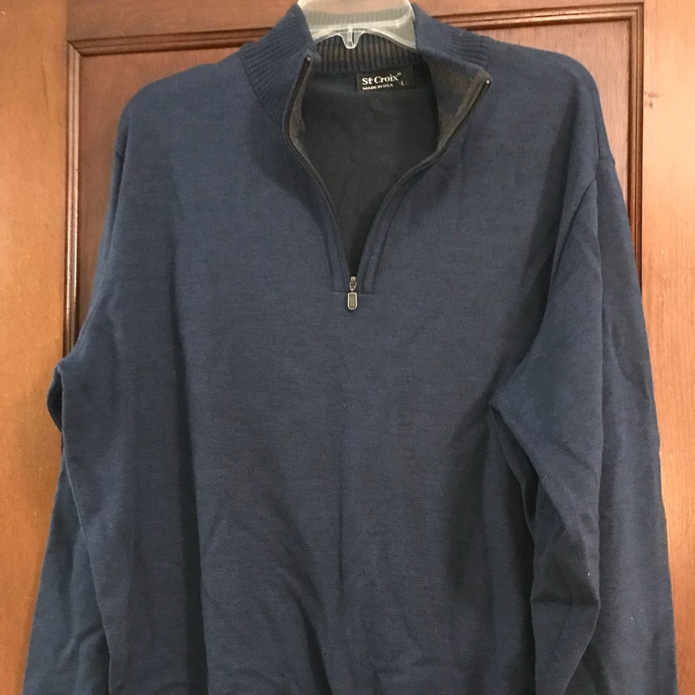 St. Croix Zipup Sweater